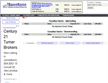 Tablet Screenshot of ca.bannronn.com
